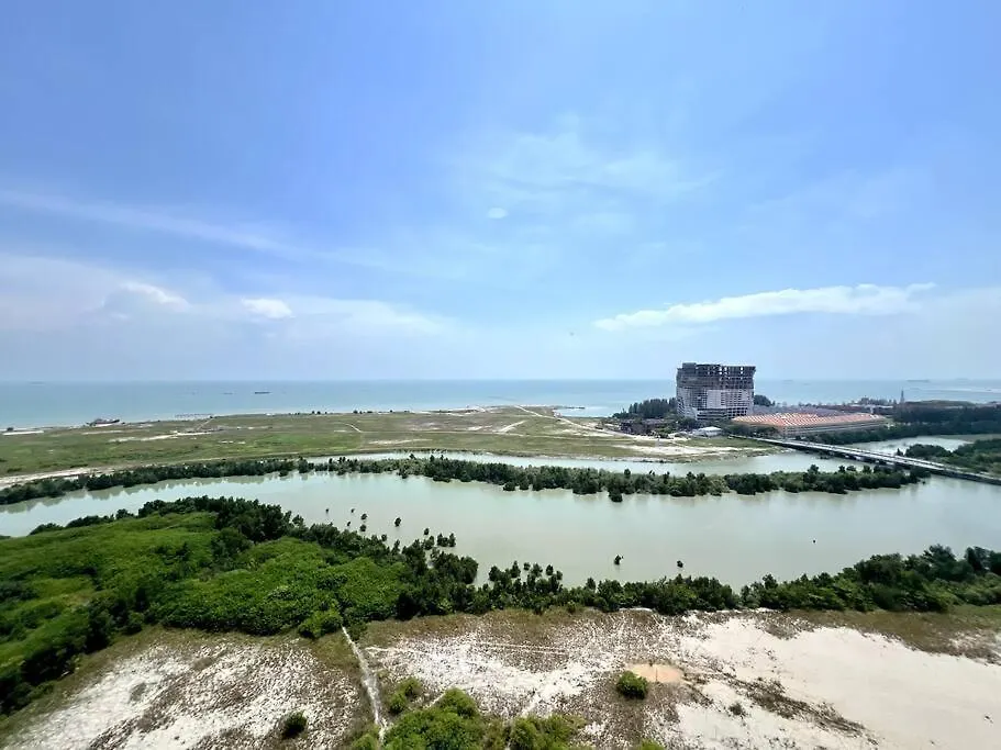 Imperio 2Bedroom 4Pax-Wi-Fi-1Parking-Tvbox-Seaview Malacca アパート